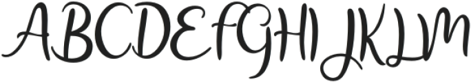 Hinatta otf (400) Font UPPERCASE