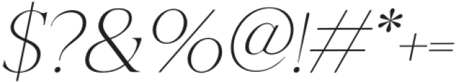HinayaItalic otf (400) Font OTHER CHARS