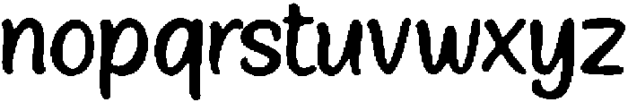 Hinu ttf (400) Font LOWERCASE