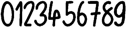 Hippie Regular otf (400) Font OTHER CHARS