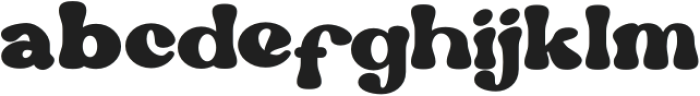 HippieBright otf (400) Font LOWERCASE