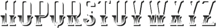 HippieFont TextureShadowFX otf (400) Font LOWERCASE