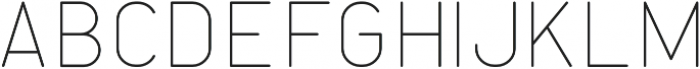 Hipster Sans Thin otf (100) Font LOWERCASE