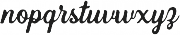 Hipsterious Rough otf (400) Font LOWERCASE