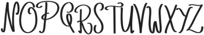 Hiralyn otf (400) Font UPPERCASE