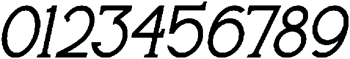 Hirandi Italic otf (400) Font OTHER CHARS