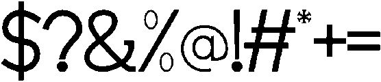 Hirandi otf (400) Font OTHER CHARS