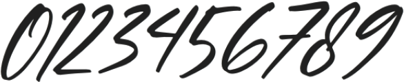 Hirarki Signature Italic otf (400) Font OTHER CHARS