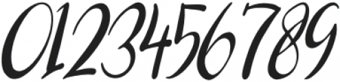 Hiratheria Italic otf (400) Font OTHER CHARS