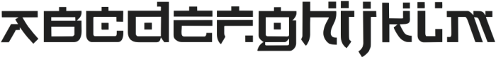 Hirosh ttf (400) Font UPPERCASE