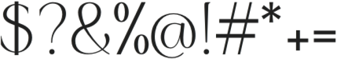 Hisav-Regular otf (400) Font OTHER CHARS