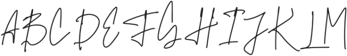 Hissy Fits Signature Regular otf (400) Font UPPERCASE