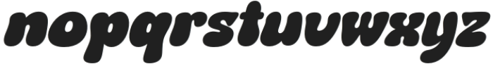 Histea Ballon Italic Italic otf (400) Font LOWERCASE