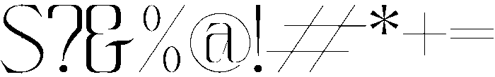 Histeria otf (400) Font OTHER CHARS