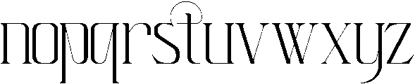 Histeria otf (400) Font LOWERCASE