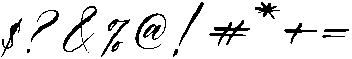 Histeria otf (400) Font OTHER CHARS