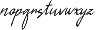 Histogems Italic otf (400) Font LOWERCASE