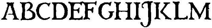 Historia-Regular otf (400) Font UPPERCASE