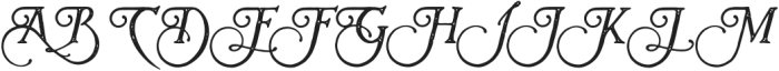 Historia Vintage Alternate otf (400) Font UPPERCASE