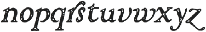 Historia Vintage Alternate otf (400) Font LOWERCASE