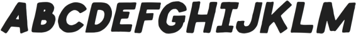 Historic Grunge Black Slant otf (900) Font UPPERCASE