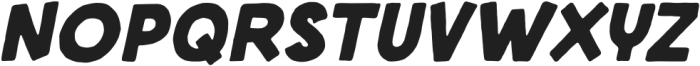 Historic Grunge Black Slant otf (900) Font LOWERCASE