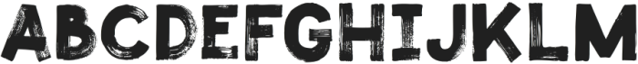 Historic Grunge Brush otf (400) Font UPPERCASE