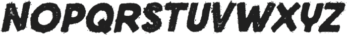 Historic Grunge Inked Slant otf (400) Font LOWERCASE