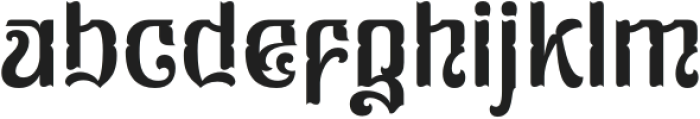 HistoricNoble-Regular otf (400) Font LOWERCASE