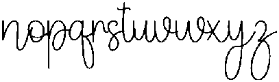 History Regular otf (400) Font LOWERCASE