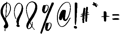 History Regular otf (400) Font OTHER CHARS