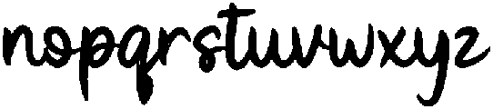 History-Regular otf (400) Font LOWERCASE