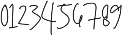 Histrea Signature Regular otf (400) Font OTHER CHARS