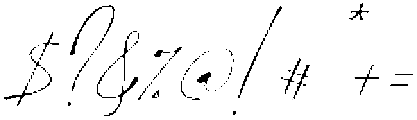 Hitam otf (400) Font OTHER CHARS