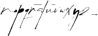 Hitam otf (400) Font LOWERCASE