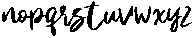 Hitoshi-Regular otf (400) Font LOWERCASE