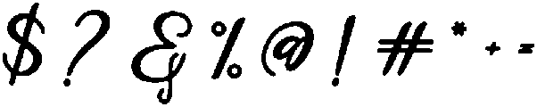 hilland Regular otf (400) Font OTHER CHARS