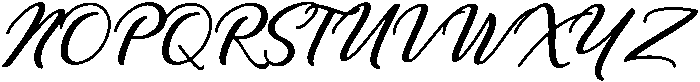 hilland Regular otf (400) Font UPPERCASE