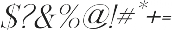 histeagin-Italic otf (400) Font OTHER CHARS