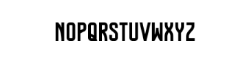 High Rock Bold.ttf Font LOWERCASE