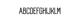 High Rock Twist.ttf Font UPPERCASE