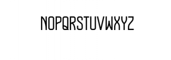 High Rock.ttf Font UPPERCASE