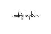 Hiroshima - Elegant Handwritten Font Font LOWERCASE