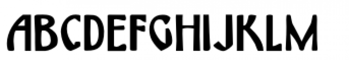 Himmelblau Regular Font LOWERCASE