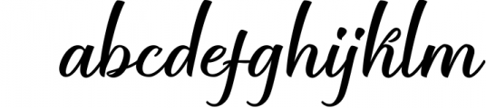 HIMDATH Script Font LOWERCASE