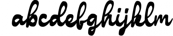 Hicksar Script Font LOWERCASE