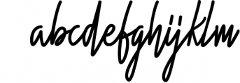 Hidario Signature Font Font LOWERCASE