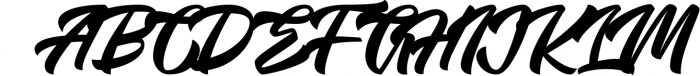 High Amelliya Typeface Font UPPERCASE