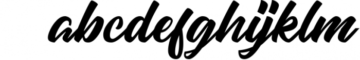 High Amelliya Typeface Font LOWERCASE
