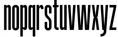 Highrush Font Duo Font LOWERCASE